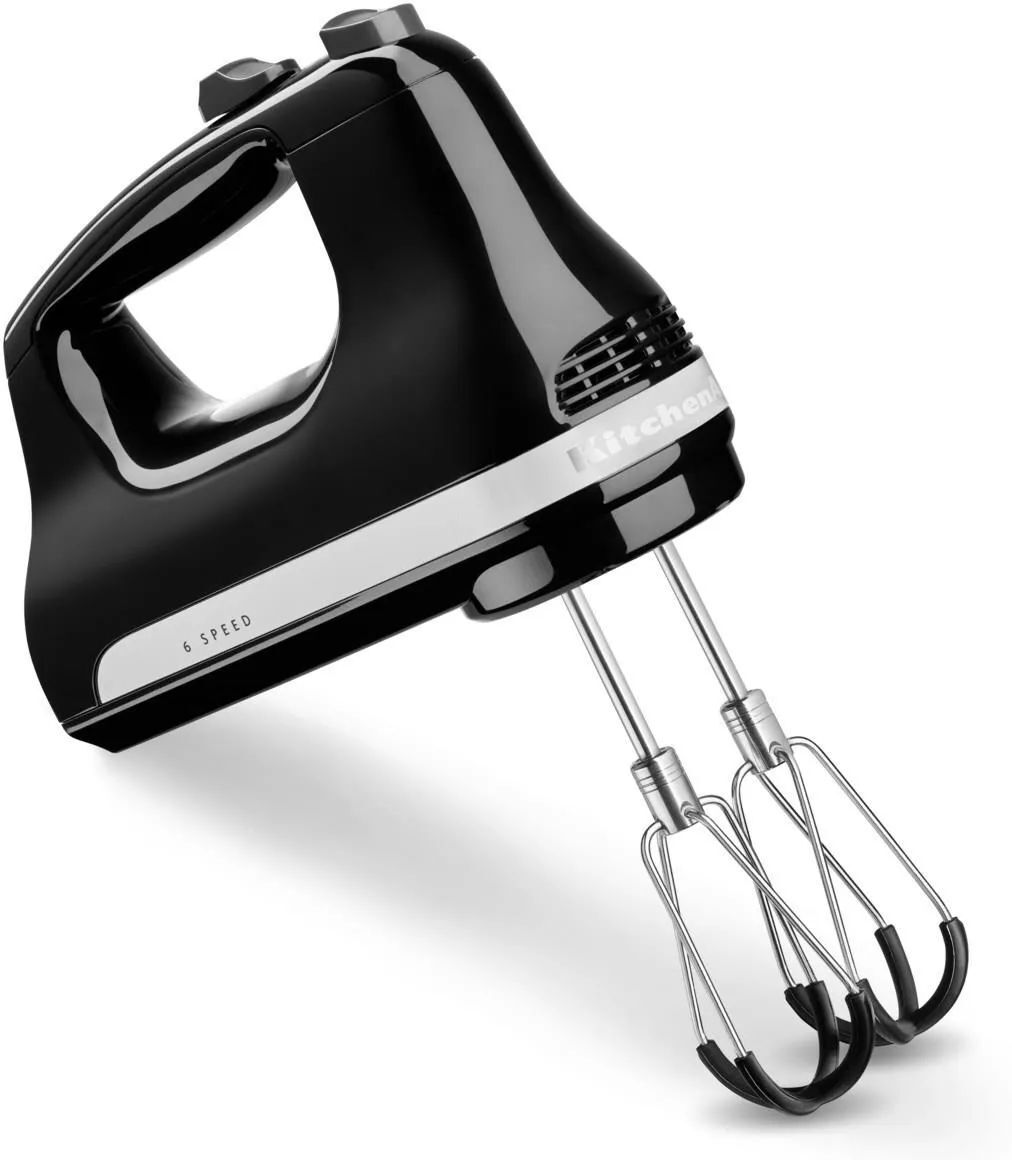 Ручной миксер KitchenAid 5KHM6118EOB чёрный