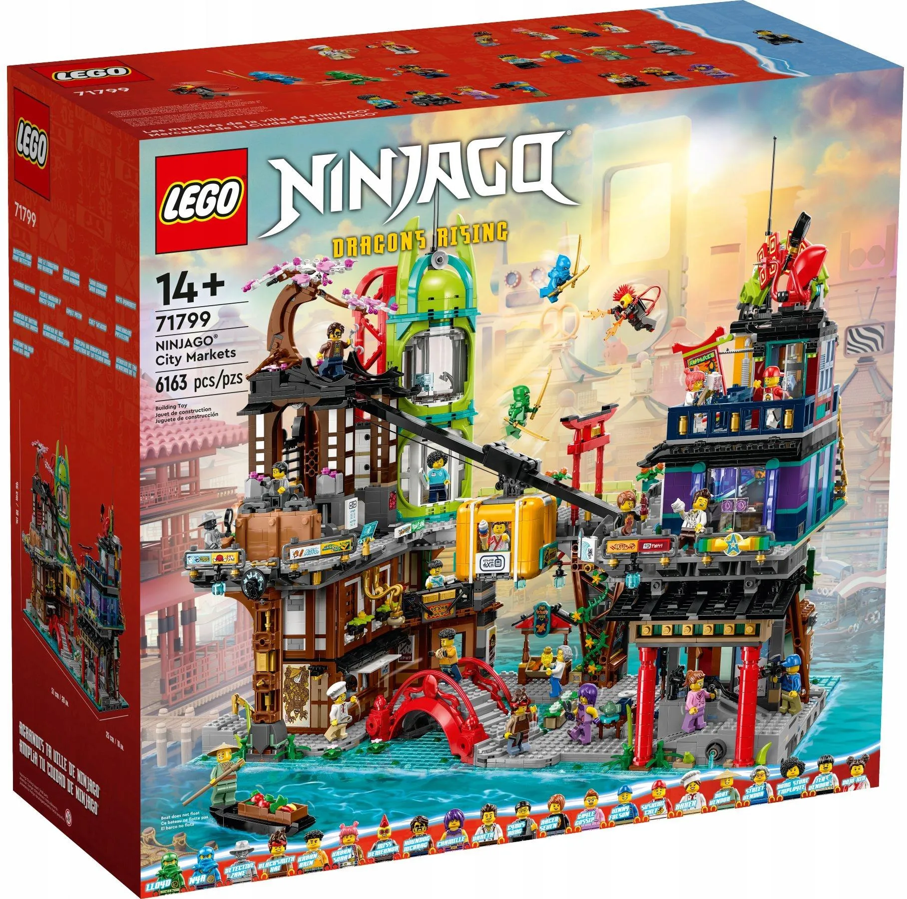 LEGO NINJAGO 71799 Городской рынок НИНДЗЯГО