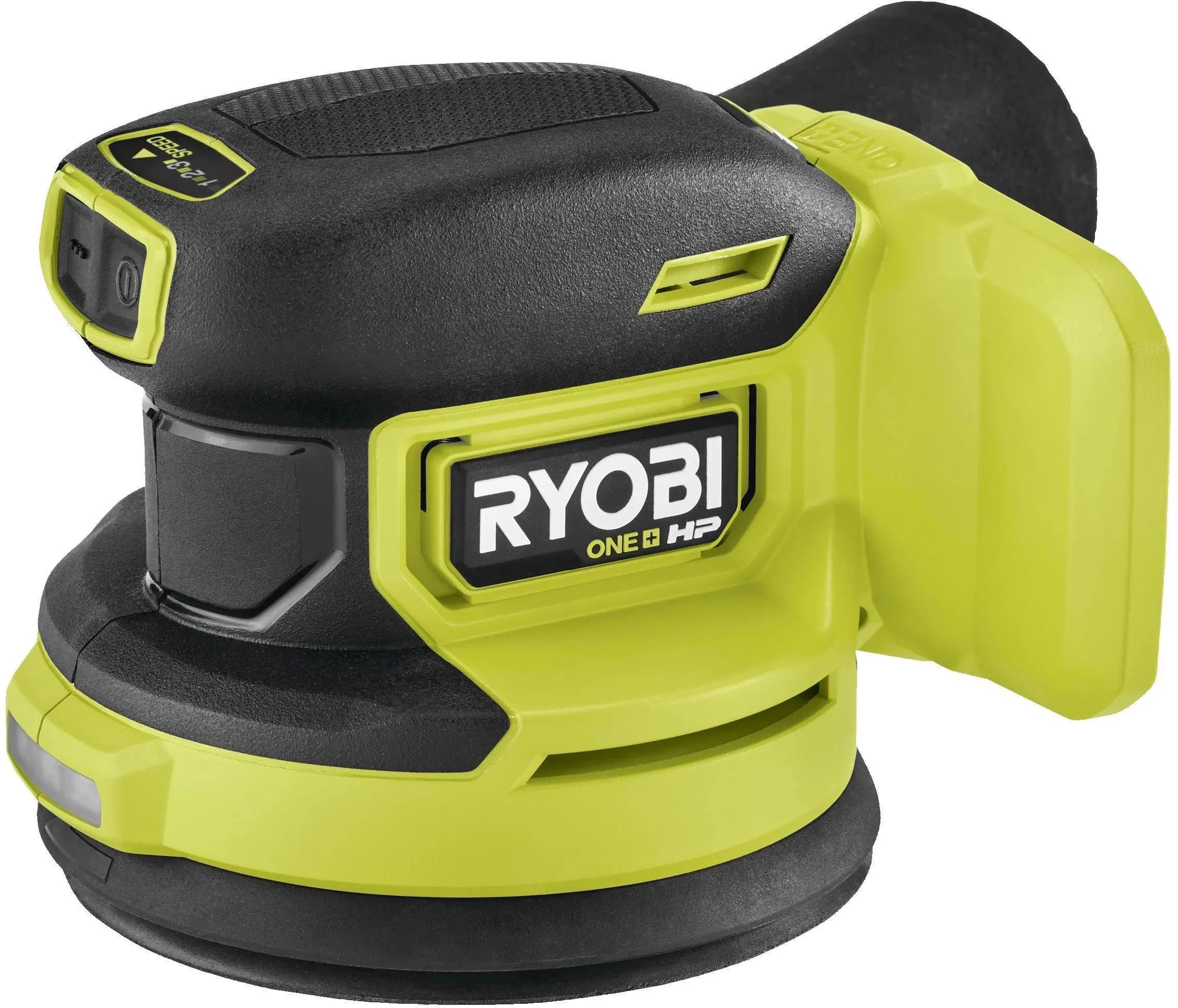 Шлифовальная машина Ryobi High Performance 18V One+ RROS18C0 125 мм, 12 000 об/мин, без АКБ и ЗУ