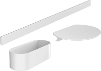 Набор для ванны Hansgrohe WallStoris, белый матовый 27966700