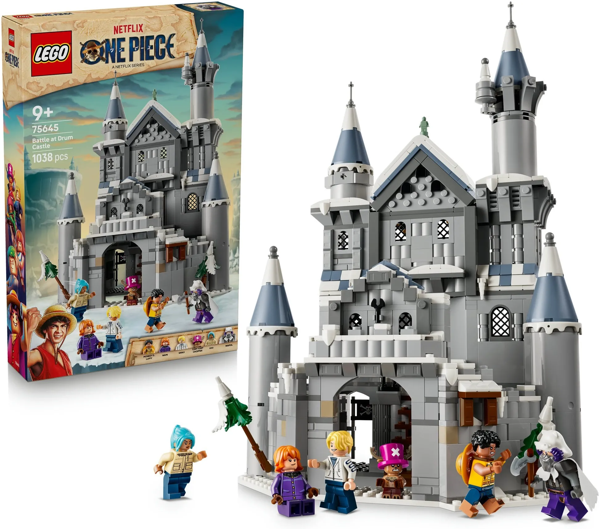 Конструктор LEGO One Piece 75645 Битва при замке Драм