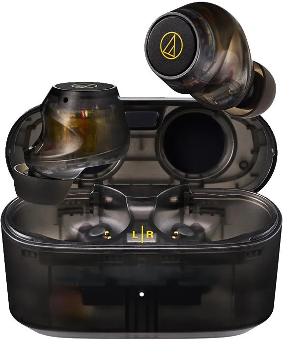 Беспроводные наушники Audio-technica ATH-CKS30TW прозрачные