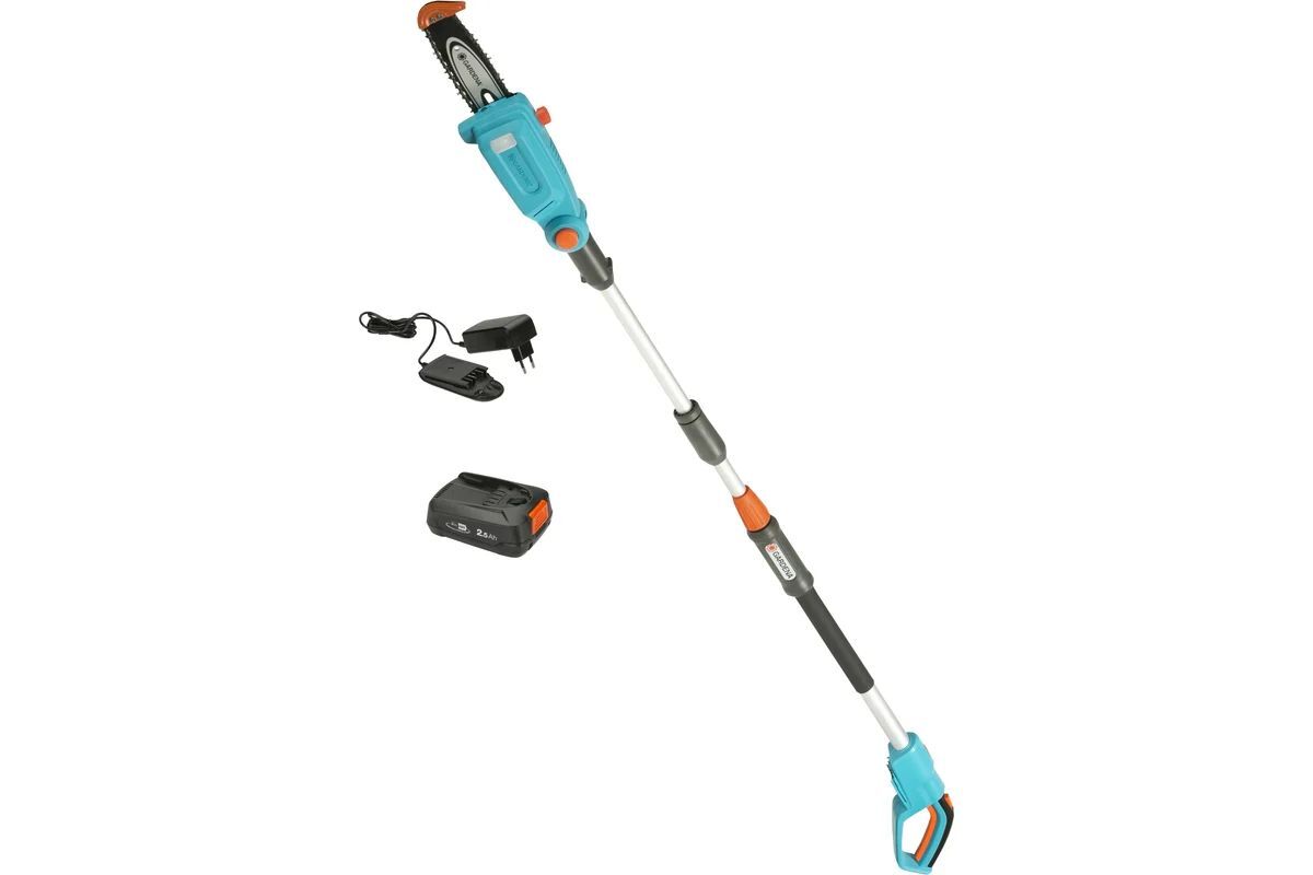 Телескопическая аккумуляторная пила Gardena TCS 20/18V P4A (14770-20), с АКБ