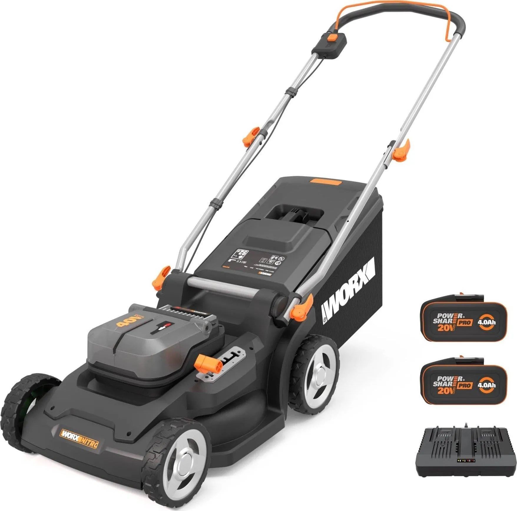 Аккумуляторная Газонокосилка Worx Wg745E