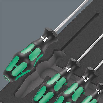 Wera пенопластовая вставка с отвертками для винтов и винтов Torx 14cz 5150103001