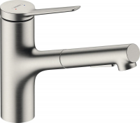 Смеситель Hansgrohe Zesis M33 нержавеющая сталь 74821800