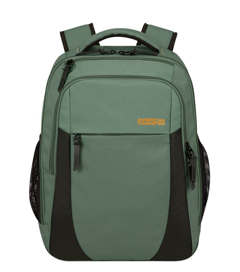 Рюкзак для ноутбука American Tourister Urban Groove UG12 15,6", черно-зеленый