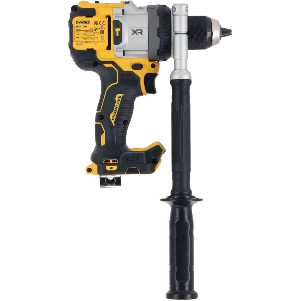 Ударная дрель-шуруповерт DeWalt DCD1007NXJ, без АКБ и ЗУ, в кейсе