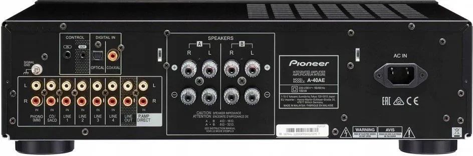 Усилитель Pioneer A-40AE-S, серебристый