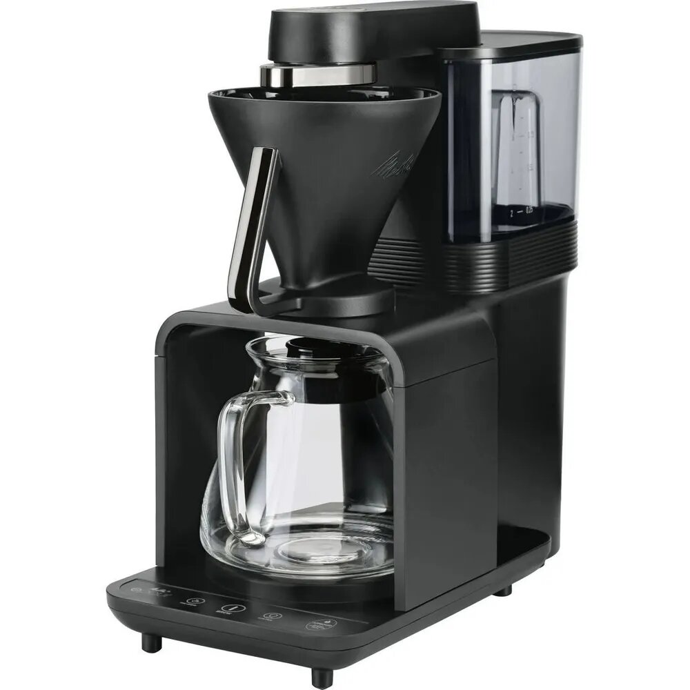 Капельная кофеварка Melitta Epour 1024-11, чёрно-серебристый