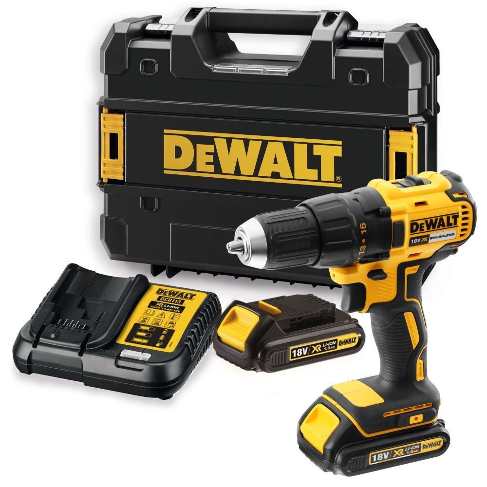 Аккумуляторная дрель-шуруповерт 340 Вт 18.0 В XR DEWALT DCD777S2T