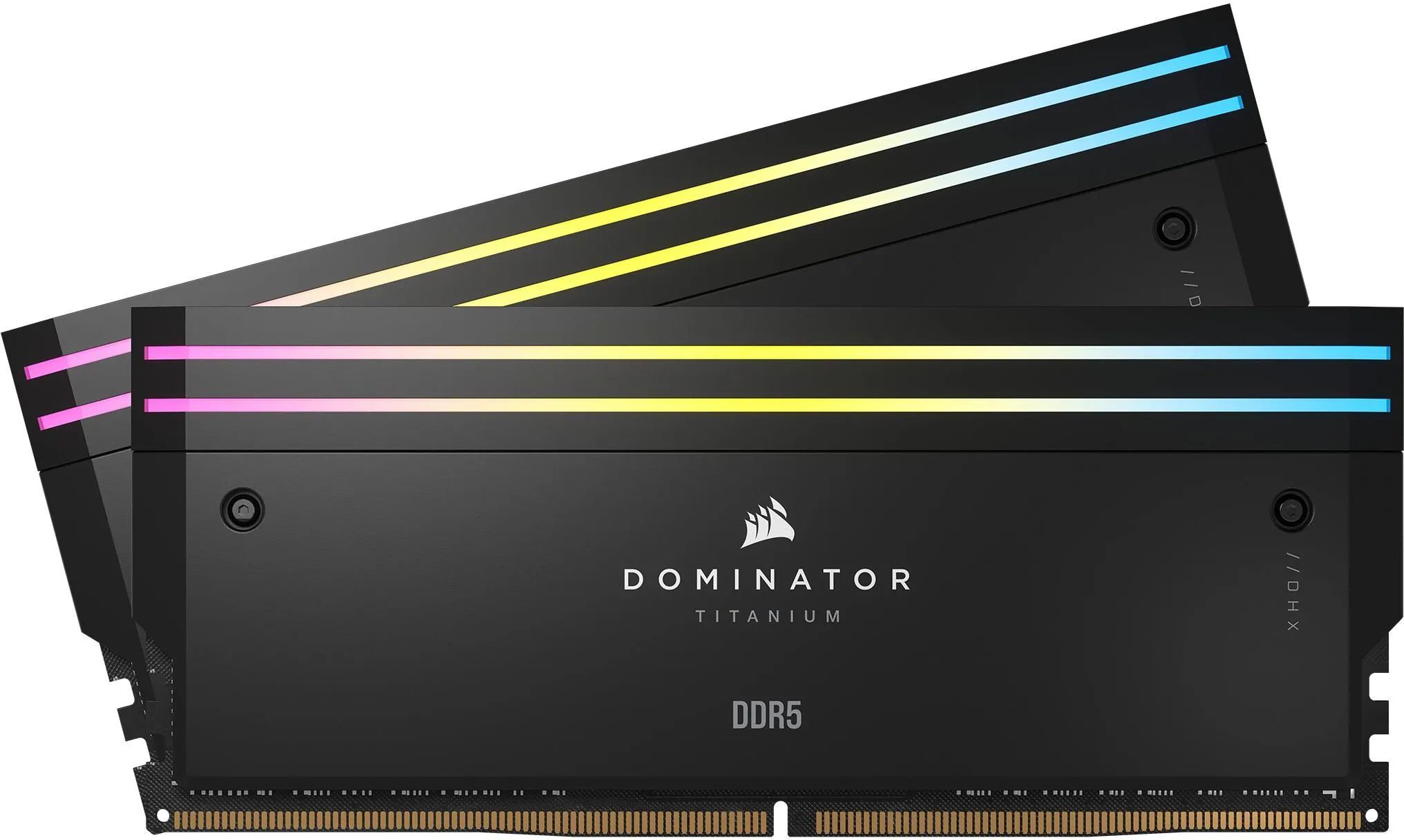 Оперативная память Corsair Ddr5 Dominator Titanium Rgb 64Gb (2X32 Gb) 6600 Mt/S Cl32 (CMP64GX5M2X6600C32