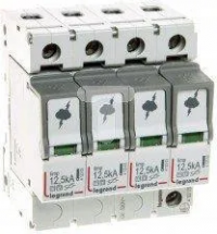 Ограничитель перенапряжений Legrand ON300 B+C 4P 12,5kA (412273)
