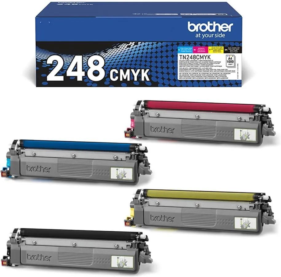 Картриджы Brother TN-248 CMYK 4 цвета