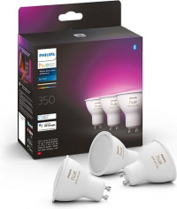 Умные лампы Philips Hue White and Color GU10 4,3Вт 3шт 400лм