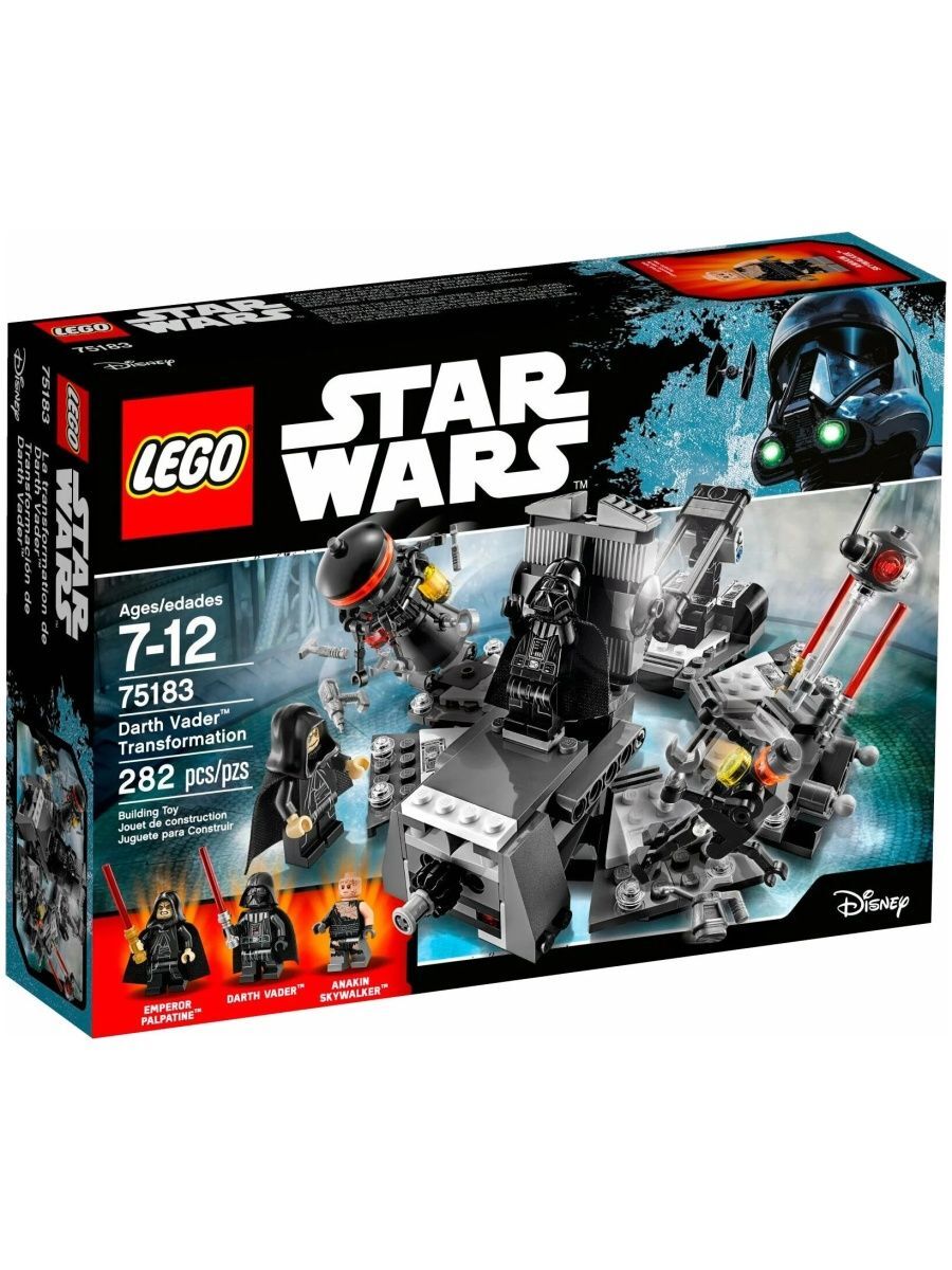 LEGO Star Wars 75183 Превращение в Дарта Вейдера