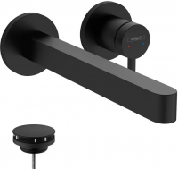 Смеситель Hansgrohe Finoris черный матовый 76050670