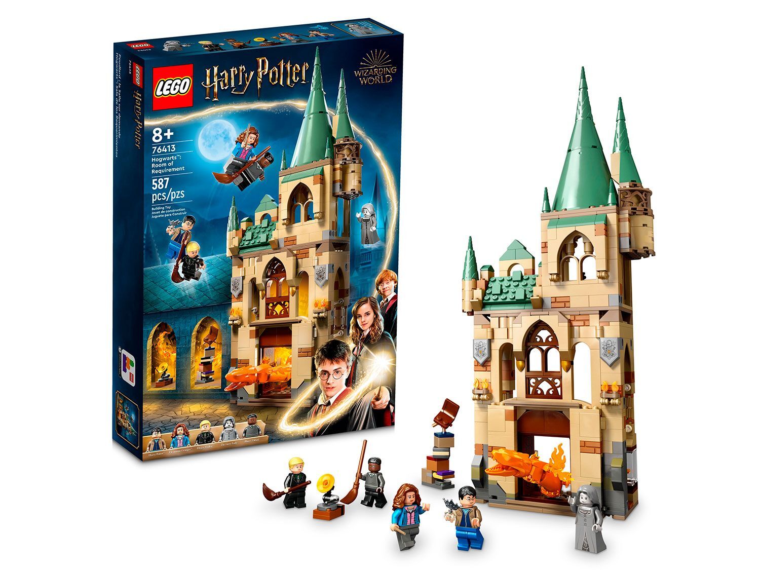Конструктор LEGO Harry Potter 76413 Хогвартс: Выручай-комната