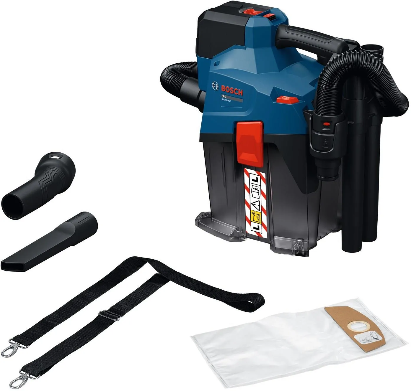 Аккумуляторный пылесос класса L Bosch GAS 18V-6 LS Professional 06019K2100