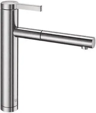 Кухонный смеситель Blanco Linee-S, матовая 517593, нержавеющая сталь