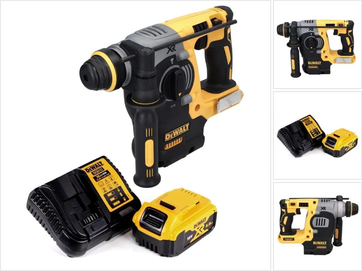Аккумуляторный перфоратор DeWALT DCH273P1 с АКБ и ЗУ