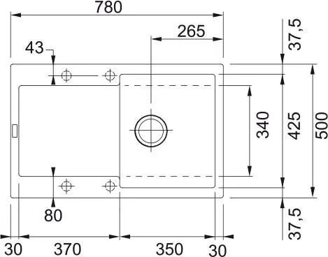 Кухонная раковина Franke Maris MRG 611-78 114.0676.000, капучино