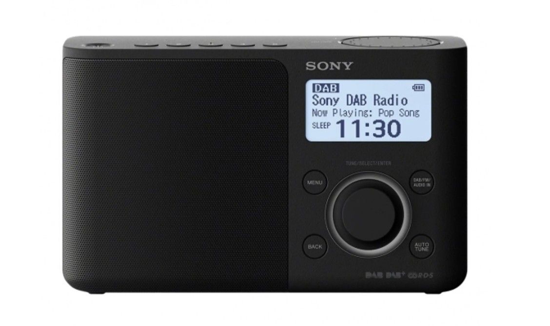Радиоприемник Sony XDR-S61DB черный