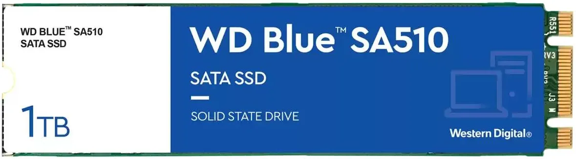 SSD-накопитель Western Digital Blue SA510 1 ТБ M.2 (WDS100T3B0B)