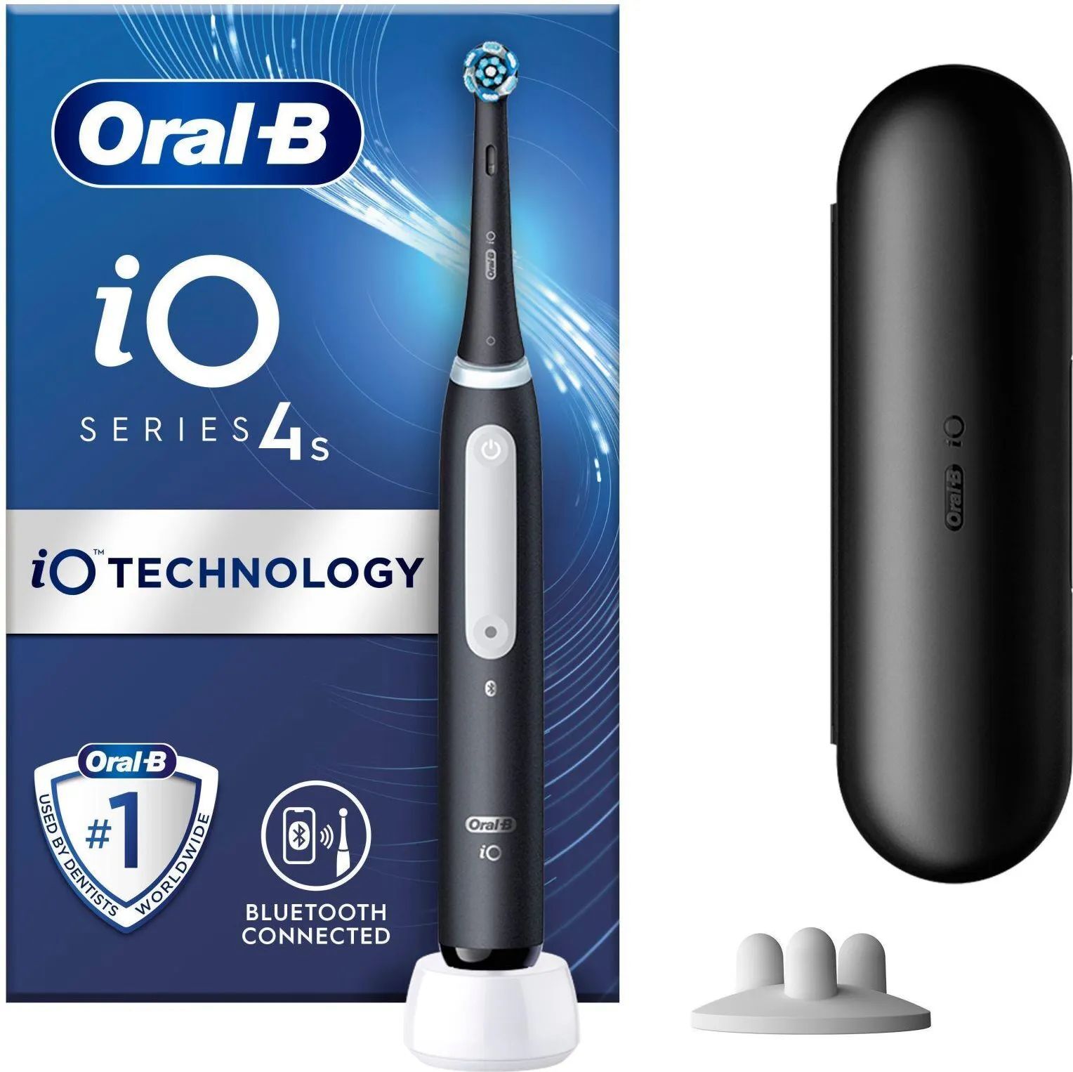 Электрическая зубная щетка Oral-B iO 4S черная