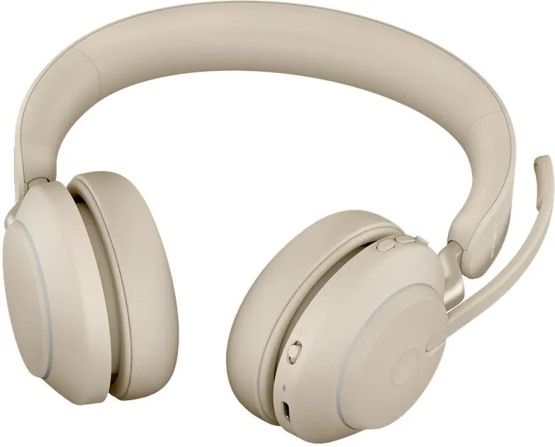 Гарнитура Jabra Evolve2 65 Duo UC USB-C бежевая (26599-989-898)