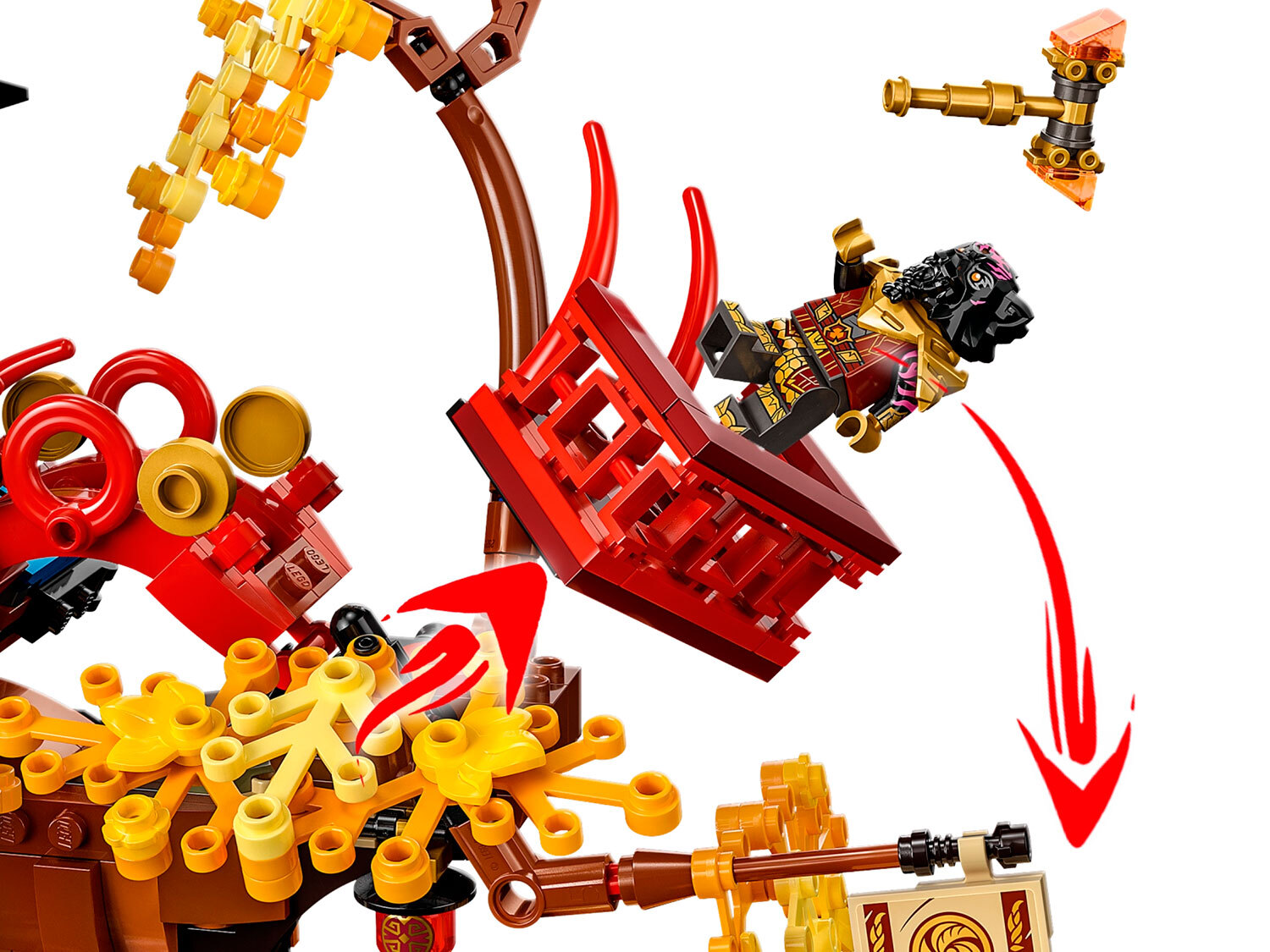 Конструктор LEGO Ninjago 71795 Храм энергетических ядер Дракона