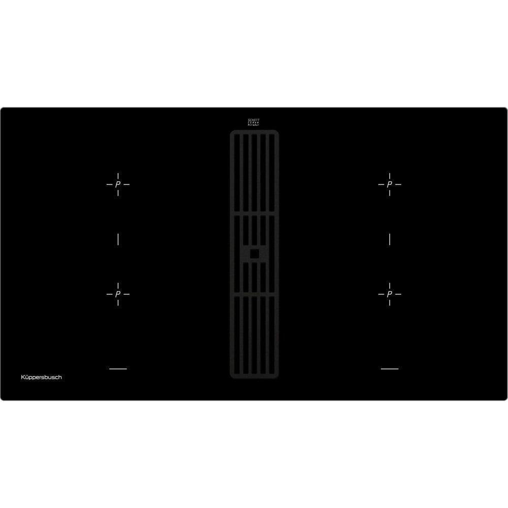 Индукционная варочная панель с вытяжкой Kuppersbusch KMI 9850.0 SR