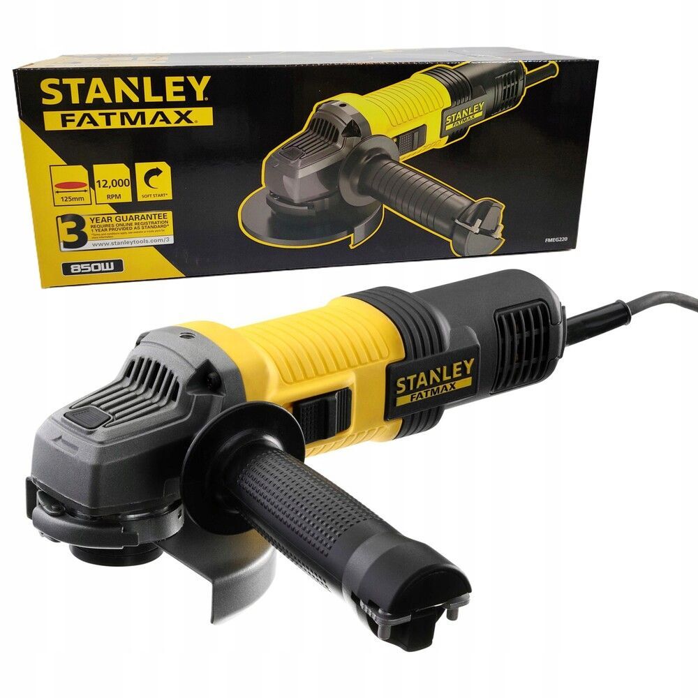 Угловая шлифовальная машина Stanley FMEG220-QS