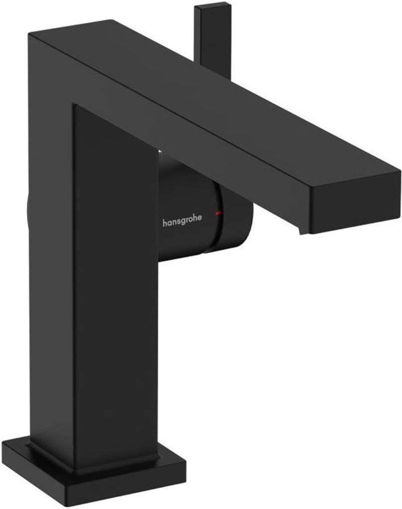 Смеситель для раковины Hansgrohe Tecturis E 73024670, матовый черный