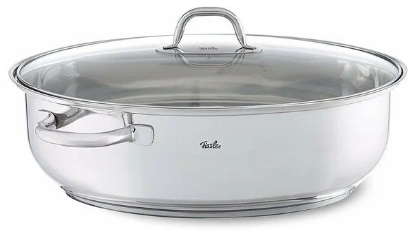 Жаровня Fissler, овальная со стеклянной крышкой, 8.8 л (3370138000)