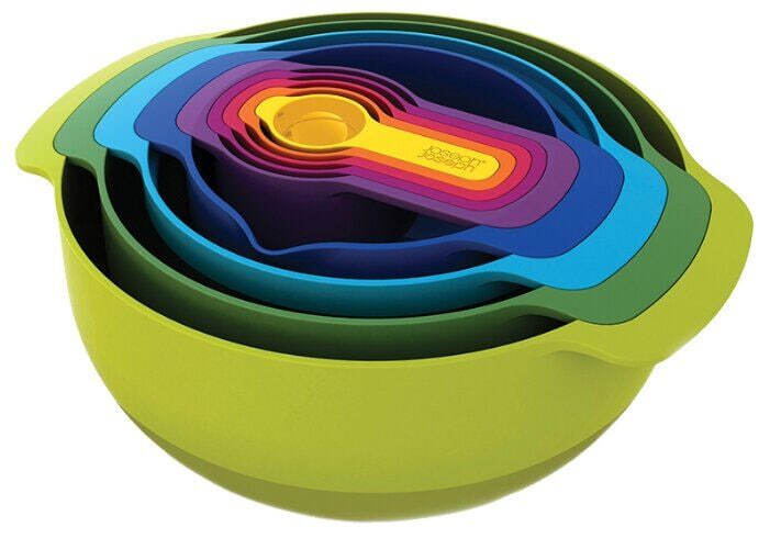 Набор мисок и мерных стаканов Joseph Nest 9 Plus (40031)