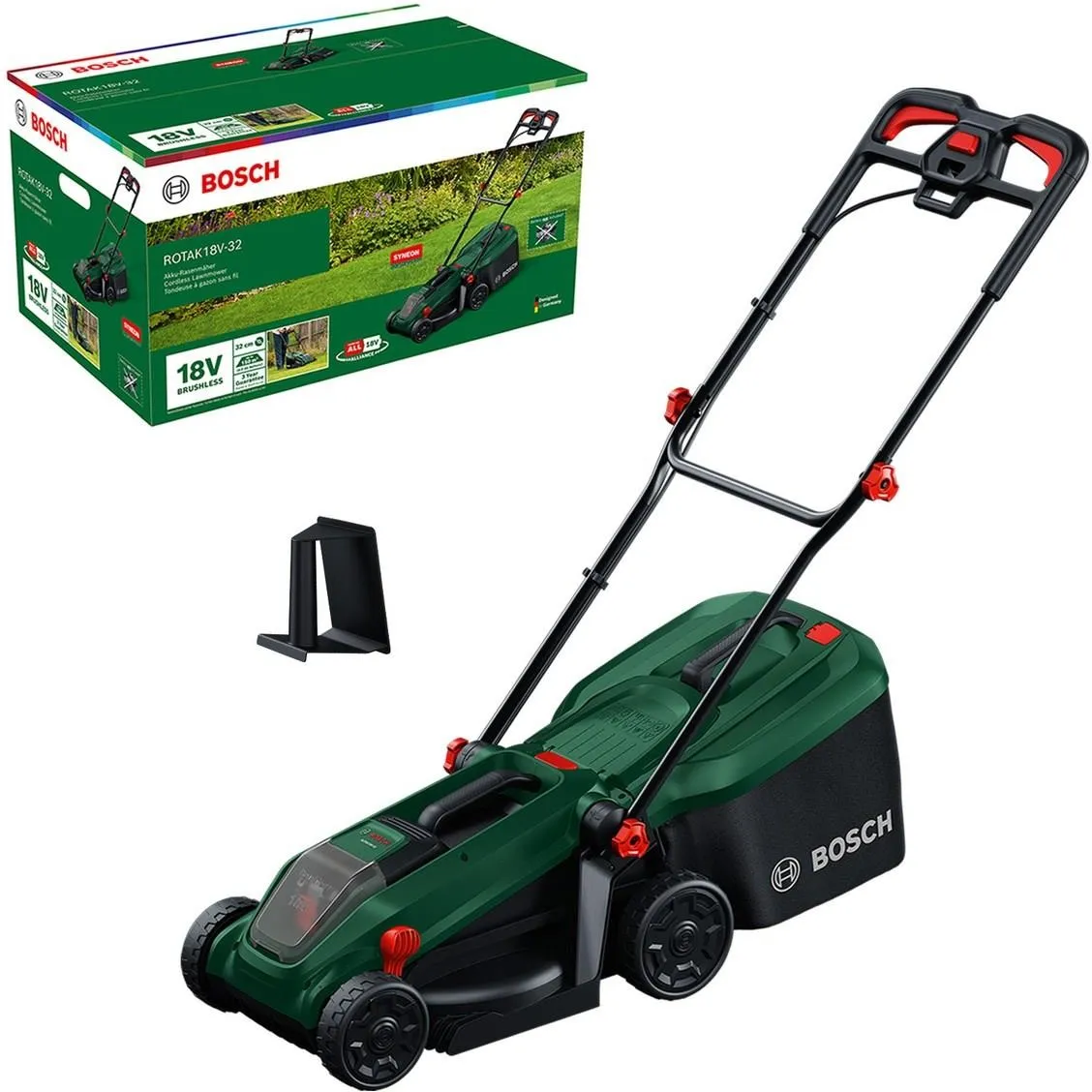 Газонокосилка аккумуляторная Bosch ROTAK18V-32 06008B9P01