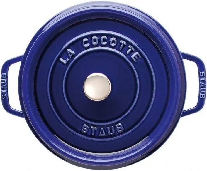 Чугунная круглая кастрюля Staub Cocotte Ø 30 см, гранатовая 40510-286-0