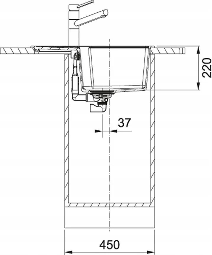 Кухонная раковина Franke Urban Ubg 611-62 114.0575.006,Бежевый