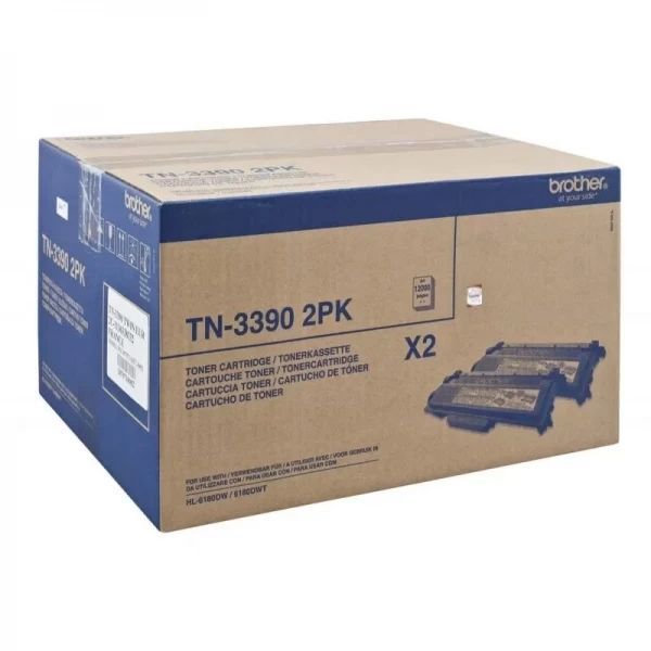 Картридж Brother TN-3390 TWIN черный 2шт.