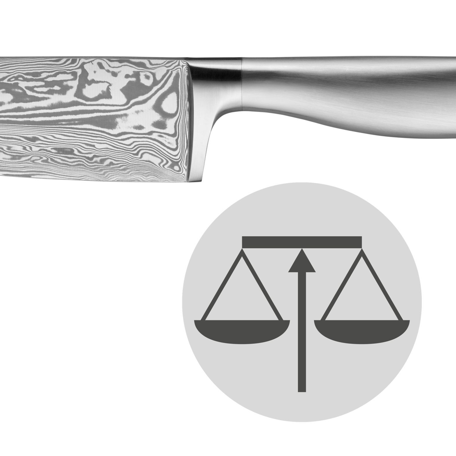 Нож для мяса WMF Grand Gourmet Damasteel, лезвие 17 см (1880339998)