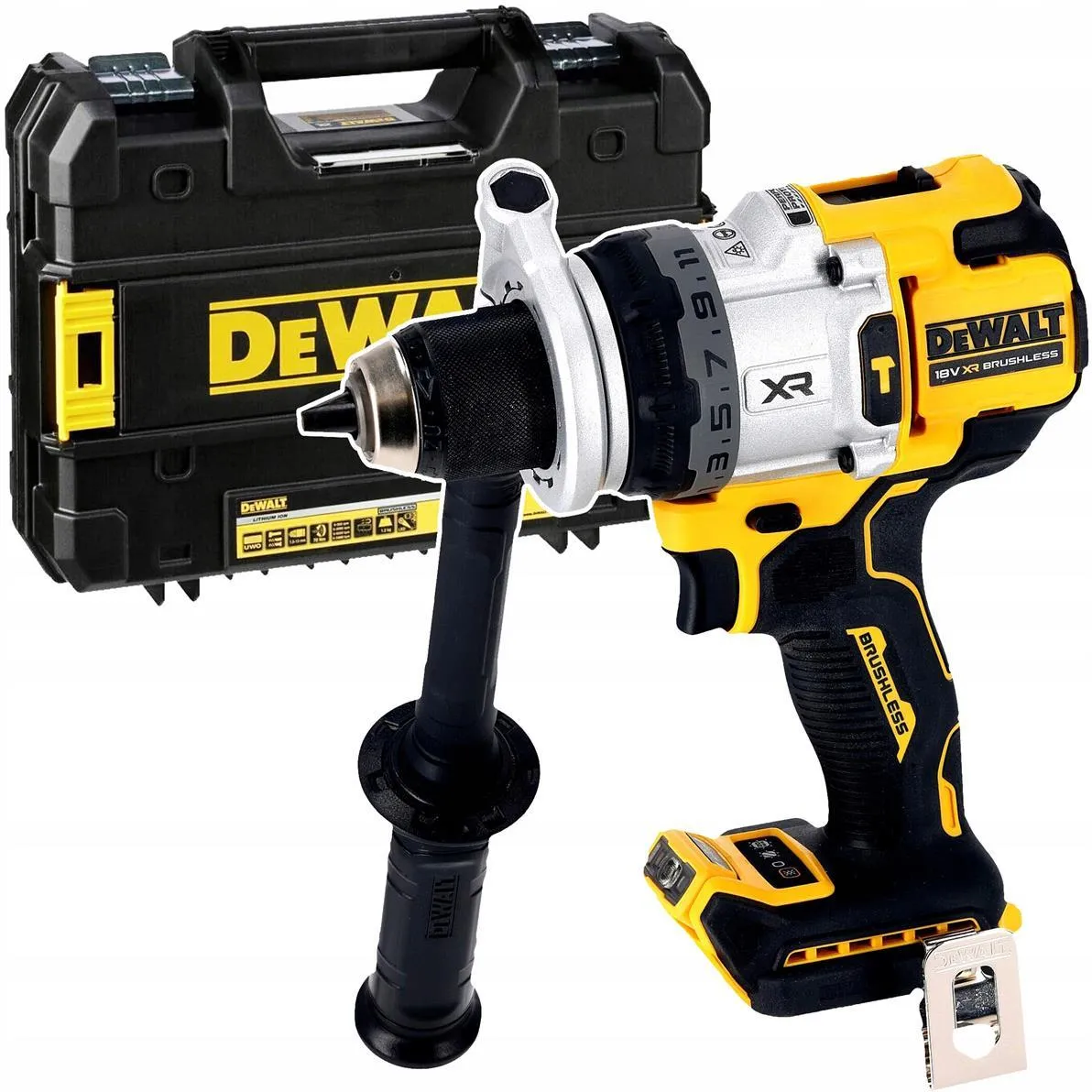 Аккумуляторная ударная дрель-шуруповерт DeWALT DCD1007NT без АКБ и ЗУ