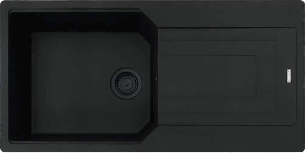 Кухонная раковина Franke Urban UBG 611-100 XL 114.0697.749, матовый черный / черный слив