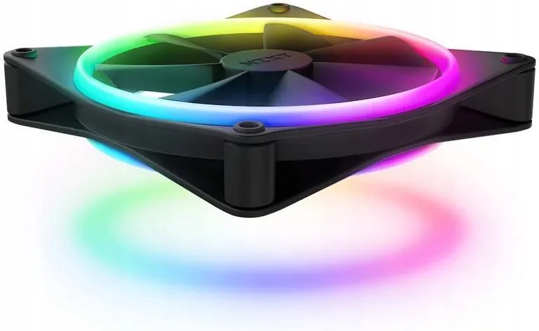 Комплект вентиляторов NZXT F140 RGB Duo Twin Pack, 2×140 мм, чёрный