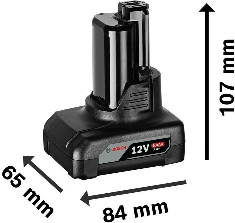 Комплект аккумуляторов Bosch 2xGBA 12V 6.0Ah Professional (1600A00X7M)