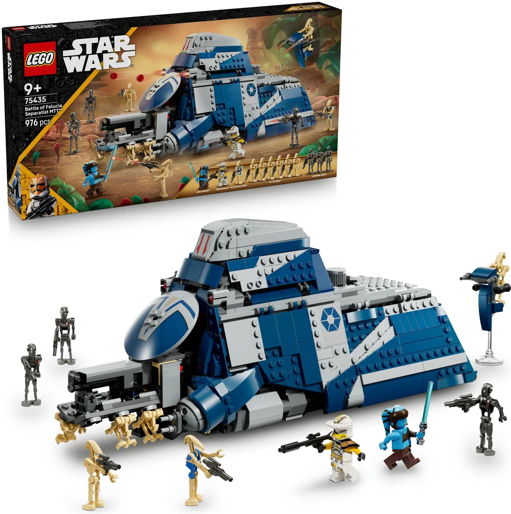 Конструктор LEGO Star Wars 75435 Транспортер МТТ сепаратистов (Битва за Фелуцию)