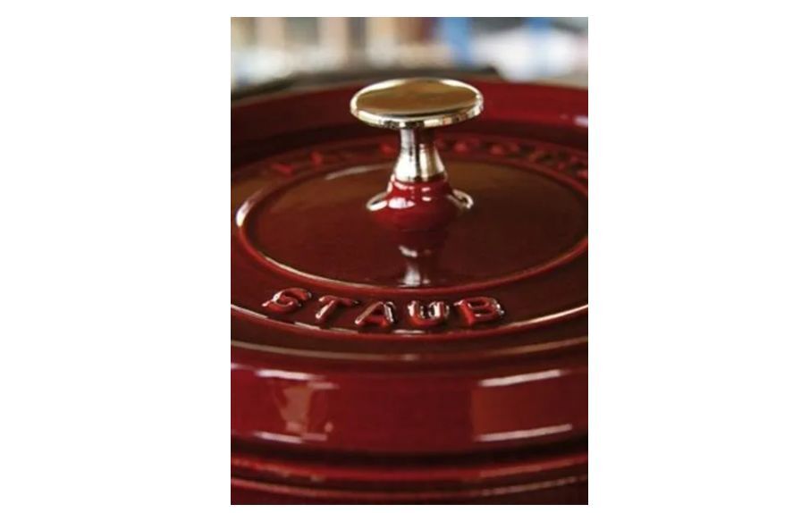 Чугунная кастрюля Staub Cocotte 24 см Вишнёвый (405093570)