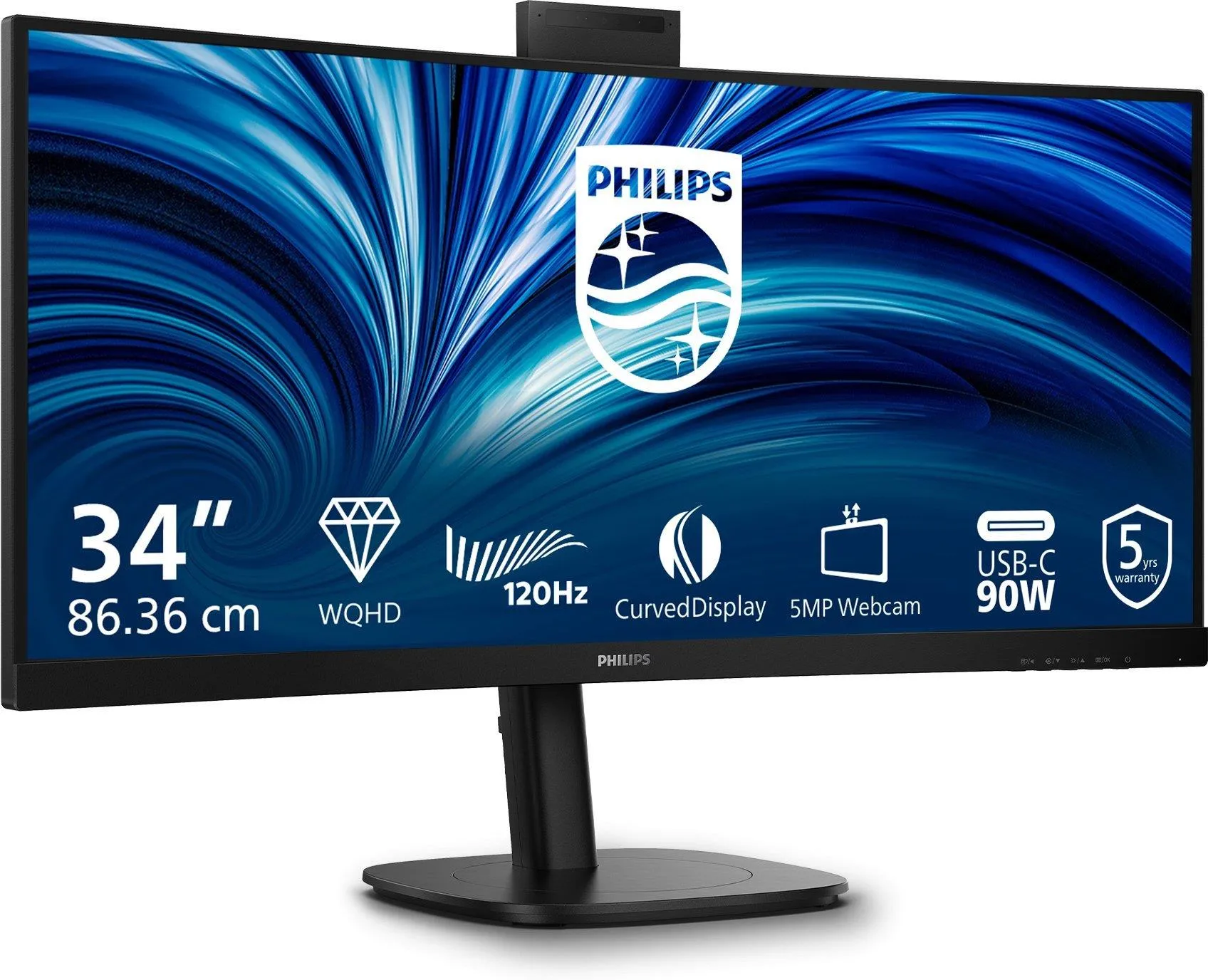 Монитор PHILIPS 34" 3000 series 34B2U3600CH/00