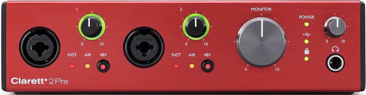 Внешняя звуковая карта Focusrite Clarett 2Pre USB