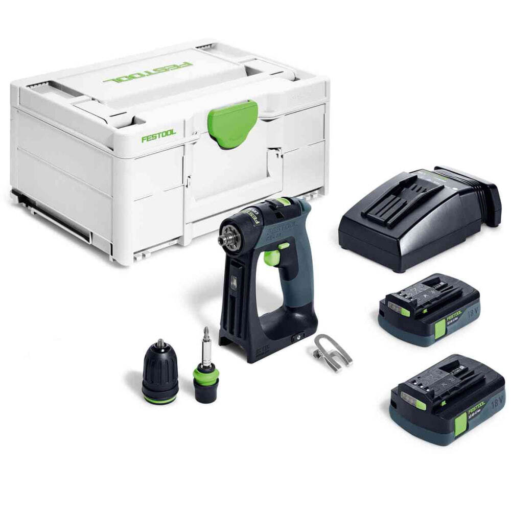 Аккумуляторная дрель-шуруповерт CXS 18 C 3,0-Plus Festool